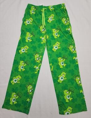 Care Bear St. Patrick's pajamas women's medium
